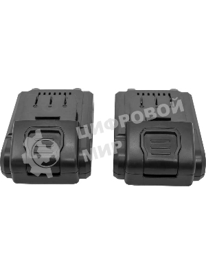 Дрель-шуруповерт Ресанта ДА-20-2ЛК, 20 В, 2 Ач, 55 Нм, щеточный