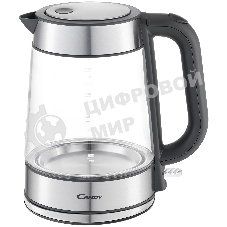 Чайник электрический Candy CK-303 1.8л. 2200Вт графит корпус: Металл/стекло/пластик