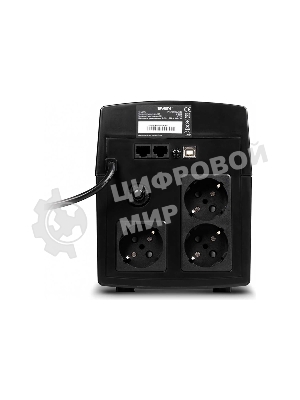 Источник бесперебойного питания SVEN Pro 1000 1000VA/720W USB, RJ-45 (3 EURO) 