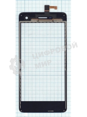 Сенсорное стекло (тачскрин) для OPPO Mirror R819, черное