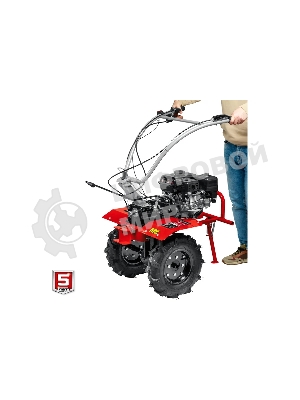Мотоблок ЗУБР МТШ-500 бензиновый с ВОМ, 212 см3