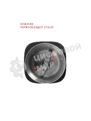 Кофемолка SUPRA CGS-310 300 Вт, 80 г, серебристый