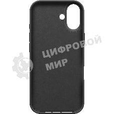 Чехол (клип-кейс) BoraSCO для Apple iPhone 16 Plus Microfiber Case черный (73687)