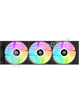 Система жидкостного охлаждения ID-Cooling FX360 TD ARGB Soc-AM5/AM4/1200/1700/1851 черный 4-pin 27.2dB Al+Cu LCD 350W Ret