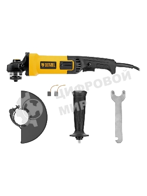 Угловая шлифовальная машина Denzel AGL150-1350, 1350 Вт, 150 мм, 8500 об/мин