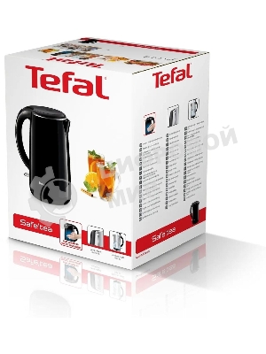 Чайник электрический Tefal KO260830, 1,7л, 1800Вт, черный