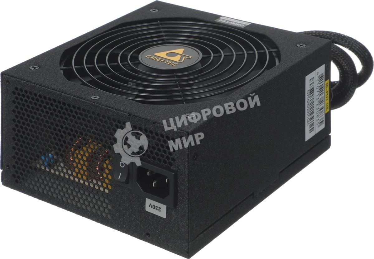 Блок питания Chieftec A-90 GDP-650C RTL, 650Вт, 140мм, модульный, черный