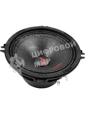 Колонки автомобильные Ural Огонь ОГ-130 (без решетки) 140Вт 90дБ 4Ом 13см (5дюйм) (ком.:2кол.) широкополосные однополосные