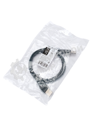 Кабель USB2.0 Cablexpert CC-USB2-AMAM-1M, AM/AM, экран, 28/26AWG, медь, Pro, 1м, черный, пакет