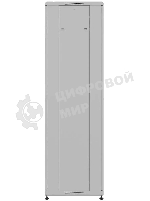 Шкаф коммутационный NTSS Премиум (NTSS-R42U6060PD) напольный 42U 600x600 мм пер. дв. перфор. металл 900 кг серый 510 мм 86 кг IP20 металл
