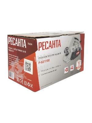 Рубанок электрический Р-82/1100 Ресанта