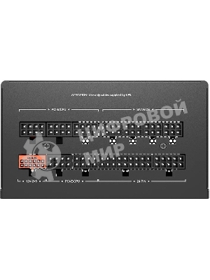 Блок питания ПК/Power Supply PCCooler, 650W 80 PLUS Gold (ATX, 3.1, Full modular, 1x24(20+4)pin, 2xCPU 8(4+4)pin, 2xPCIe*2 8(6+2)pin, 1x12VHPWR, 5xSATA*3, 1xMOLEX4pin, Active, 120x120мм, 140x150x86mm, APFC, OVP/UVP/SCP/OPP/OCP/OTP/SPD, black)