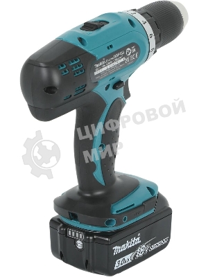 Дрель-шуруповерт Makita DDF453RFE, 18 В, 3 Ач, 42 Нм, щеточный