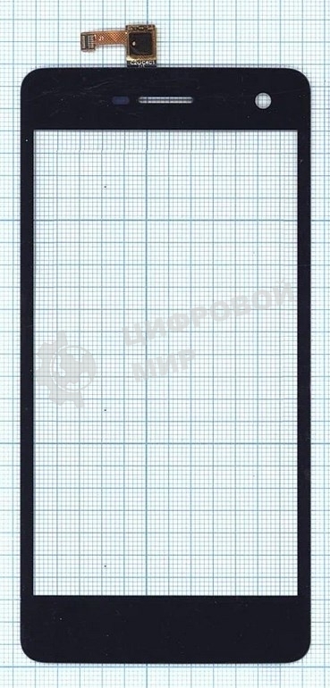 Сенсорное стекло (тачскрин) для OPPO Mirror R819, черное