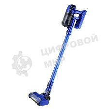 Пылесос вертикальный Maunfeld MF-2032BL PRO синий, питание от аккумулятора, 200 Вт, уборка сухая, пылесборник 0.5 л, работа от АКБ max - 35 мин