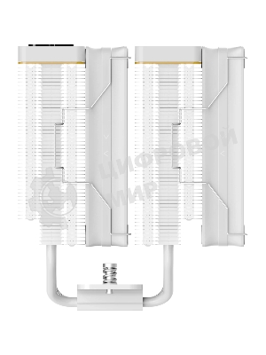 Кулер Ocypus Iota A62 WH Iota-A62-WH белый 120мм алюминий+медь 2000rpm 29db 4-pin 260W 158мм