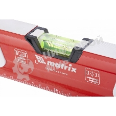 Уровень Matrix алюминиевый, магнит фрезерованный, 3 глазка 2 комп, рукоятки, 600 мм