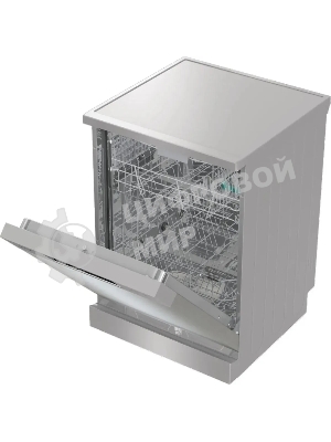 Встраиваемая посудомоечная машина Gorenje GS643D90X, серебристая с черным, 59.9 см, 16 компл., 46 дБ, класс A+++