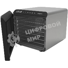 Сушка для фруктов и овощей Hyundai HYFD-8801 14под. 600Вт серебристый