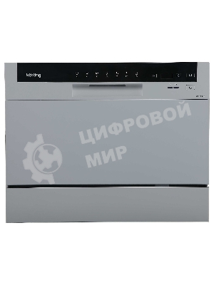 Посудомоечная машина Korting KDF 2050 S, серебристый, 55 см, 6 компл., 49 дБ, класс A+