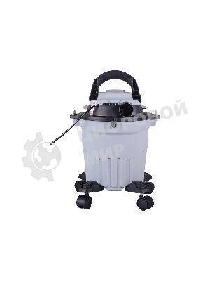 Строительный пылесос Ресанта ПС-1400/15 серый, 1400 Вт, уборка сухая/влажная/выдув, пылесборник бак/мешок, 15 л