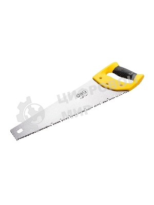 Ножовка по дереву Deli DL6840A 400мм Материал: 65Mn. Термообработанная поверхность. Шлифовка зубов с 3-х сторон. Литая ручка из двухкомпонентного противоударного пластика.