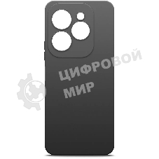 Чехол (клип-кейс) BoraSCO для Infinix Hot 40 черный (72732)