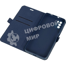 Чехол (флип-кейс) DF poFlip-03 для Xiaomi Poco M3 синий