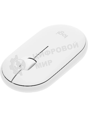 Мышь беспроводная Logitech Pebble 2 M350S белый, 4000 dpi, Bluetooth, кнопки - 3