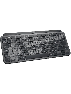 Клавиатура беспроводная Logitech MX Keys Mini (920-010501), USB, Bluetooth/Радиоканал, темно-серый/черный