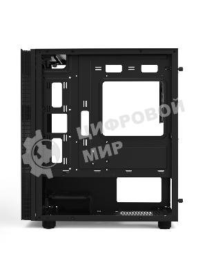 Компьютерный корпус ZALMAN T4 PLUS, MATX, черный, WINDOW, 1 x Combo (3.5'' or 2.5''), 1x3.5'', 2x2.5