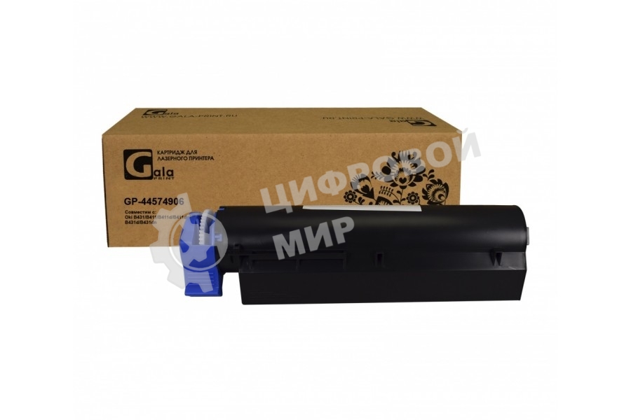 Картридж GalaPrint GP-44574906 черный (10000 стр.) для Oki B431/B411/B411d/B411dn/B431d/B431dn