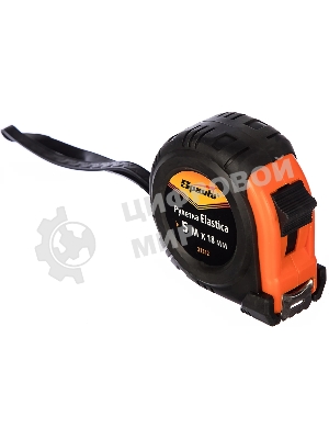 Рулетка Sparta elastica 5 мх18 мм обрезиненный корпус