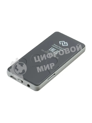 Плеер Hi-Fi Flash Digma S4 8Gb черный/серый/1.8