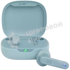 Наушники TWS JBL Wave Flex мятный, вкладыши, Bluetooth, до 8 ч