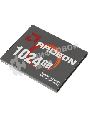 Накопитель SSD AMD Radeon R3 R3SL1024G2, 1Tb, 2.5