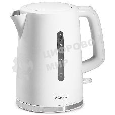 Чайник электрический Candy QA00A1M00RU 1.7л. 2200Вт белый корпус: пластик (CK-100)
