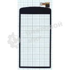 Сенсорное стекло (тачскрин) для OPPO N1 mini, черное
