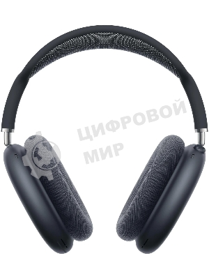 Беспроводные/проводные наушники Apple AirPods Max A3184 темная ночь, полноразмерные, Bluetooth + проводной, оголовье, до 20 ч