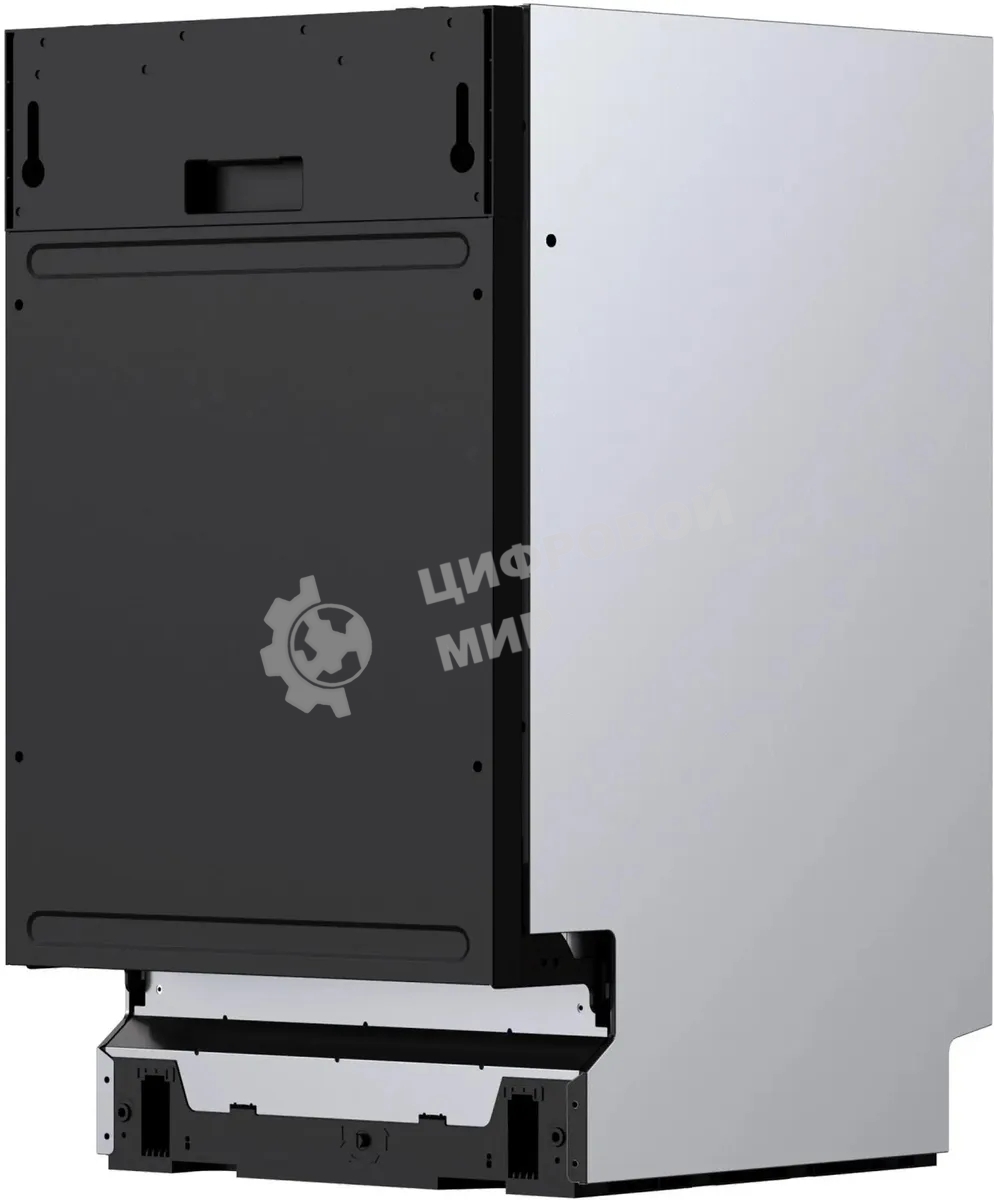 Встраиваемая посудомоечная машина Zigmund & Shtain DW 308.4, черный, 44.8 см, 11 компл., 49 дБ, класс A++