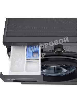 Стиральная машина LG F2Y1WS6J темно-серый, загрузка фронтальная 6,5 кг, 1200 об/мин., класс: A