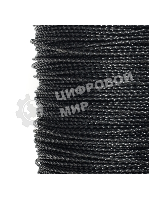 Леска PATRIOT Profline D 3,0 мм L 400 м скрученный квадрат, черный 300-400-5 805402233