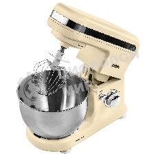 Миксер планетарный BBK KBM1401 бежевый, 1500 Вт, 4 л