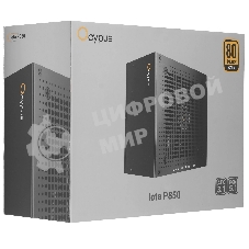 Блок питания 850W Ocypus Iota P850 (ATX, 80 PLUS Gold, APFC, 20+4 pin, 120мм fan, PCI-E 6+2Px3, 8xSATA) (Iota-P850-G1FFBK024X-EU)