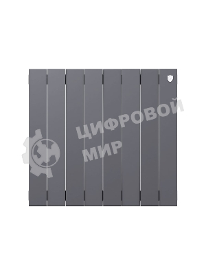 Радиатор биметаллический Royal Thermo PianoForte 500 Серебристый VR80 - 8 секц.