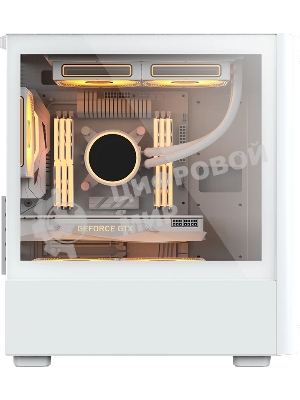 Компьютерный корпус Aerocool/Formula V Line Air Mesh G3 Plus White, MATX, Type-C*1, USB 3.0*2, FRONT 3x120мм FRGb, REAR 1x120мм FRGb