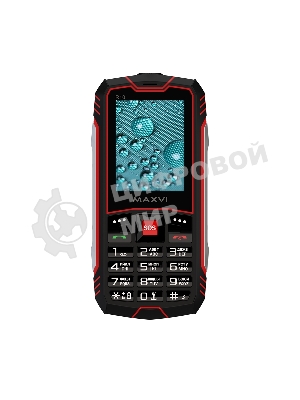 Мобильный телефон Maxvi R10 red