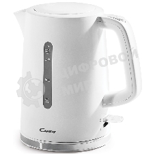 Чайник электрический Candy QA00A1M00RU 1.7л. 2200Вт белый корпус: пластик (CK-100)