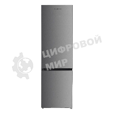 Холодильник Harper RH5559BB нержавеющая сталь двухкамерный 243/83л морозилка снизу, No Frost