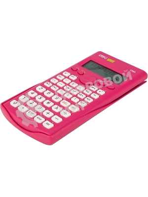 Калькулятор научный Deli E1710A/RED красный 10+2-разр.